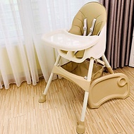 Ghế ăn dặm đa năng cao cấp thiết kế Hàn Quốc 7 chức năng, 2 nấc điều chỉnh độ cao UMOO, đệm bọc da c
