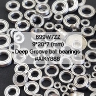 699W7ZZ 9*20*7 (mm) Miniature ball bearing