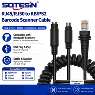 SOTESIN1900GHD1300G/KB/PS2 3m/5m SOTESIN Sesuai untuk sambungan pengimbas kod bar Honeywell 1900GHD1