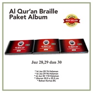 Al Quran Braille/Special Album Juz 28 Juz 29 Juz 30