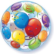 Qualatex 22" Latex Balloons Bubbles Balloon (15606)