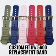CUSTOM FIT DW-5600 REPLACEMENT BAND.RUBBER.FREE TOOLS