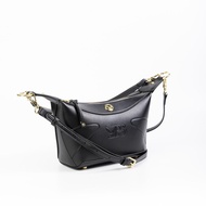 Playboy รุ่น Luna Bag กระเป๋าสะพายข้างผู้หญิง รหัสST-B251PB598 ดีไซน์ทรงHobo bag หนังแท้ปั๊มนูนโลโก้