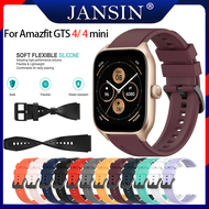 for Amazfit GTS 4 mini smart watch Sport Silicone Band bracelet for Amazfit GTS 4 Original Replaceme