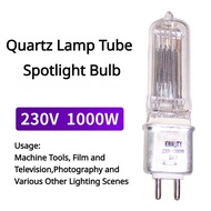 [FEP 120V/230V Optional] 1,000W Instrument Equipment Bulb G9.5 Pin Bulb Movie Stage Bulb