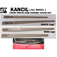 KANCIL front wiper arm chrome cover set (2PCS)