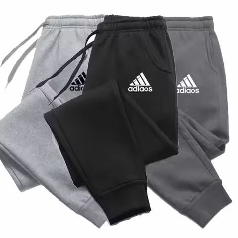 2026 Autumn/Winter Men's Fashion Printed Pants for Casual Sports Wear Running and Fitness Sports Pan