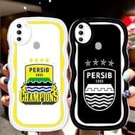 S-53 Persib Casing for Samsung A20S M11 M10 A20 A11 A10 A10S M20 A21S transparent TPU