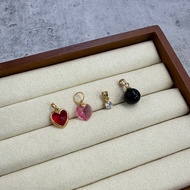 [READY STOCK] Handcrafted Crystal Pendant with solid gold (835 gold/20 karat and 585 gold/14 karat)