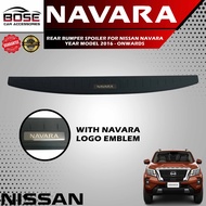 Tailgate Liner Rail Guard for Nissan Navara 2016 2017 2018 2019 2020 / 2021 2022 2023 2024 2025 High
