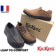 Kickers Classic Men’s Comfortable Loafers Boat Shoes Kasut Sampan Lofer Kickers Berkualiti France