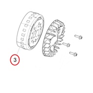 100% ORIGINAL QJ MOTOR AX200S GENERATOR ROTOR  // 299024590000 100% ORIGINAL QJ MOTOR AX200S