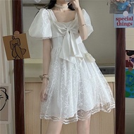 ☜summer white dress formal casual wedding dress civil ninang dress for wedding dress white women pla