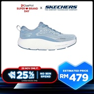 Skechers Women GOrun Max Road 6 Running Shoes - 172078-SAGE Kasut Sneaker, Performance, Sport, Perem