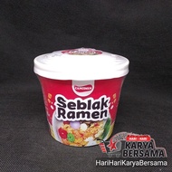 makanan instan cancimen seblak mie ramen cup 90gr