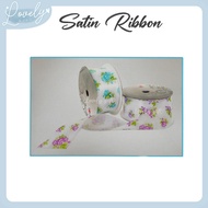 1.5" satin ribbon/ hiasan hantaran/ flower bouquet/accessories/ doorgift/gift/ riben murah/ riben bu