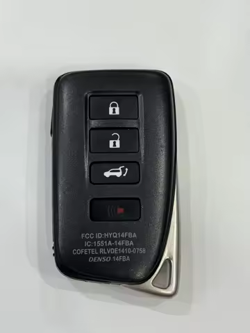 Lenny HYQ14FBA/FBB 4button for Lexus smart remote key shell For RX300 RX350 RX450H RX500 LS500H LX57