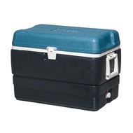 Igloo Maxcold 50Qt (47L) Cooler Box Jet Carbon Ice Blue White