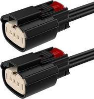 2PCS Ignition Coil Connector Harness, 9U2Z14S411EA, for Ford V6/V8, Fits Edge, Fusion, F150, F250, F
