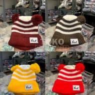 (Children 1-6 years) TRIBAL Knitted Beanie Wool Sweater Cool Cute Tribal Angry Birds Two Tone Peci B