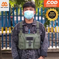 Chest Bag Rig Bag Tactical bag Biker Bag Xengge Army Premium