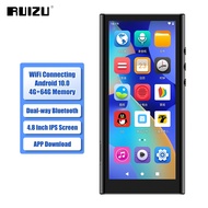 RUIZU H12 Bluetooth Music Player 64G Support App Download SD Card Touch Screen MP3 MP4 Player Portab