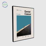 Daniel Caesar Poster - Freudian Cover Album Frameblock