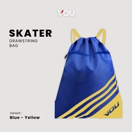 VOU Tas Ransel Serut / Tas Olahraga / SKATER Drawstring Bag - VNB121