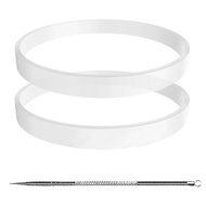 2 Keping Gasket Getah Pengganti O-Ring Seal untuk Nutri Ninja Blender BN751 BN801 BN401 BN805A BL450