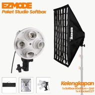Fok Ezmode 4 Socket Softbox 60X80Cm With Honeycomb Grid