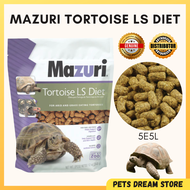 MAZURI Tortoise Food 5E5L Low Starch High Fiber 100% Original Sulcata tortoise food Leopard Tortoise