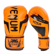 4Venum Professional Boxing Gloves 10oz 12oz 14oz 16oz PU Leather Muay Thai Training Gloves Boxing