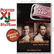 Poster XJumbo FILM REPRODUCTION : FIGHT CLUB #XJFJP502 - size 51 x 75 cm