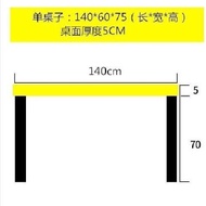 Y 2 Solid Wood Desk Bookcase Combination Bookshelf Nordic Bedroom Writing Table Double Long Table Si