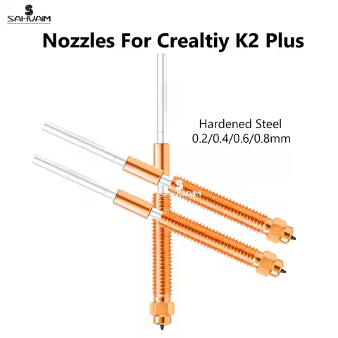 For Creality K2 Plus Nozzle 0.2 0.4 0.6 0.8 Quick-Swap Nozzle Hardened Steel For Creality K2 Plus Ac