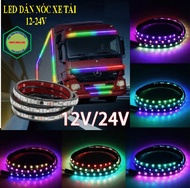 DÂY ĐÈN LED DÁN NÓC XE TẢI 12V-24V