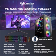 Intel Core I7 860/870 Fullset Gaming PC 16GB Ram 120GB SSD 500GB HDD