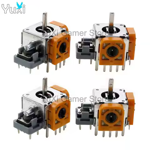 YuXi 1 Piece 3D Analog Joystick Module Sensor For PS4 Xbox One Switch Pro Generic Controller Potenti