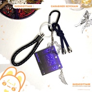 GANTUNGAN [suzucottage] Carabiner Keychain Y2K Kalcer Accessories - Aesthetic Kalcer Keychain - Stre
