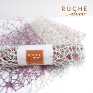 RUCHE DECO - Fabric Decoration Scrapbooking Journal / deco journal fabric Decorative Journal Kit