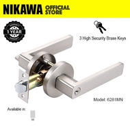 NIKAWA 62 series Lever Lock 6281 *Replace Round Knob Room Door Lock, HDB lock, BTO lock