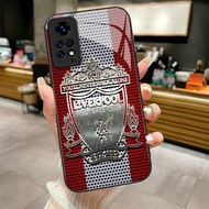 Liverpool FC (11) design Tempered Glass Phone Case Cover For POCO F3 F4 F5 M5 M6 4G X3 X4 GT X5 X6 X
