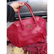 CROCODILE PATTERN TOTE HANDBAG