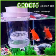 BEBETET Floating Fish Breeding Isolation Box, Shrimp Guppy Aquarium Breeder Floating Hatching Box, P