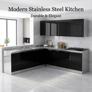 Stainless Steel Kitchen Cabinet Modular Sink Storage Organizer Ruang Memasak Kabinet Dapur Keluli Ta
