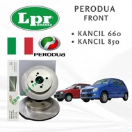 * LPR * FRONT BRAKE DISC ROTOR PERODUA KANCIL 660&850