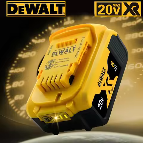 Original DeWalt 6Ah 20V battery replaceable DCB184 DCB200 DCF892 DCF845 DCF850 DCF911 DCD800 DCD805 