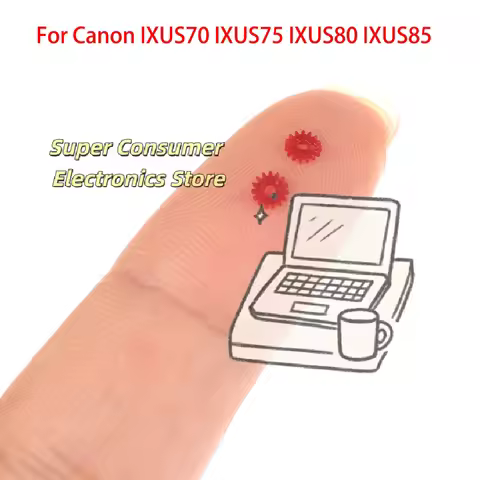 OEM Lens Focus Motor Gear for IXUS 70/75/80/85 – Camera Repair Part, Replaces Broken Gear to Fix Aut