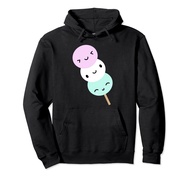 Kawaii Japanese Dango Mochi Sweatshirt Japanese Food Lover Pullover Hoodie