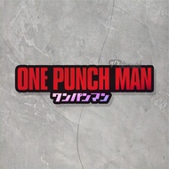 HP One Punch Man Hologram Anime Sticker Sticker case cellphone laptop etc size +- 9,6 x 2,7